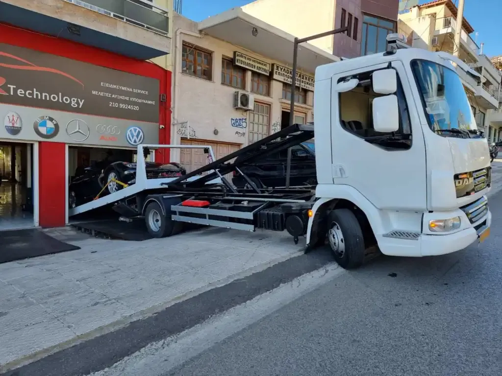 Οδική Βοήθεια Μεταφορά σε συνεργείο